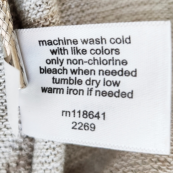 NWT Lane Bryant Lightweight Metallic Long Sleeve Sweater Women's Size 14/16 - Picture 8 of 10